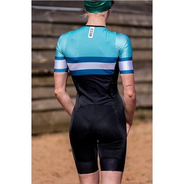 2026 HUUB Womens Tri Band Pro Tri Suit TRIBPTSTG - Teal / Green